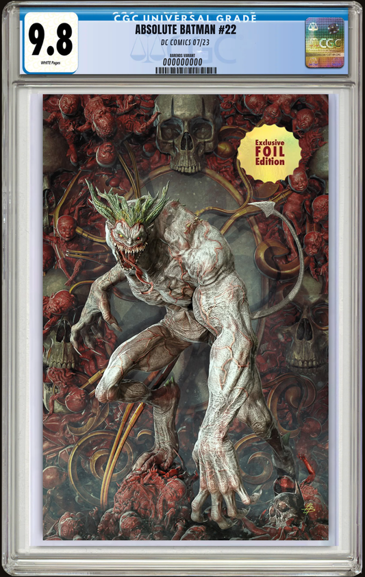 Absolute Batman #22 Bjorn Barends Foil SDCC Exclusive (7/23)