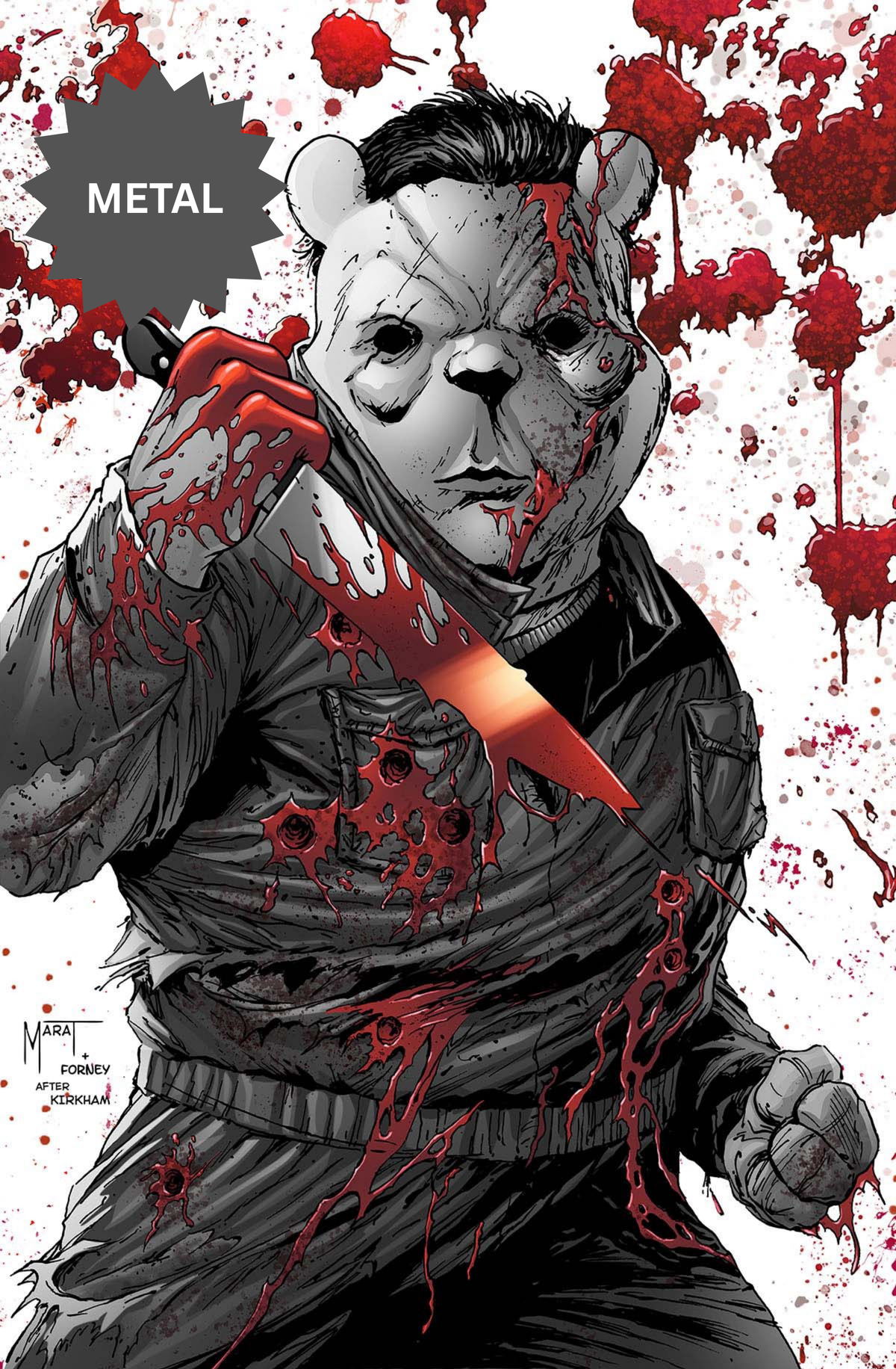 Do You Pooh Mike Meyers Black White & Blood (10/28)