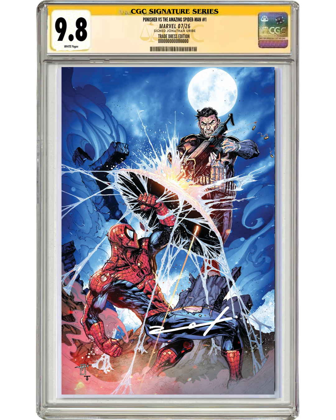 Punisher vs The Amazing Spider-Man #1 Jonathan Uribe SDCC Exclusive (7/23)