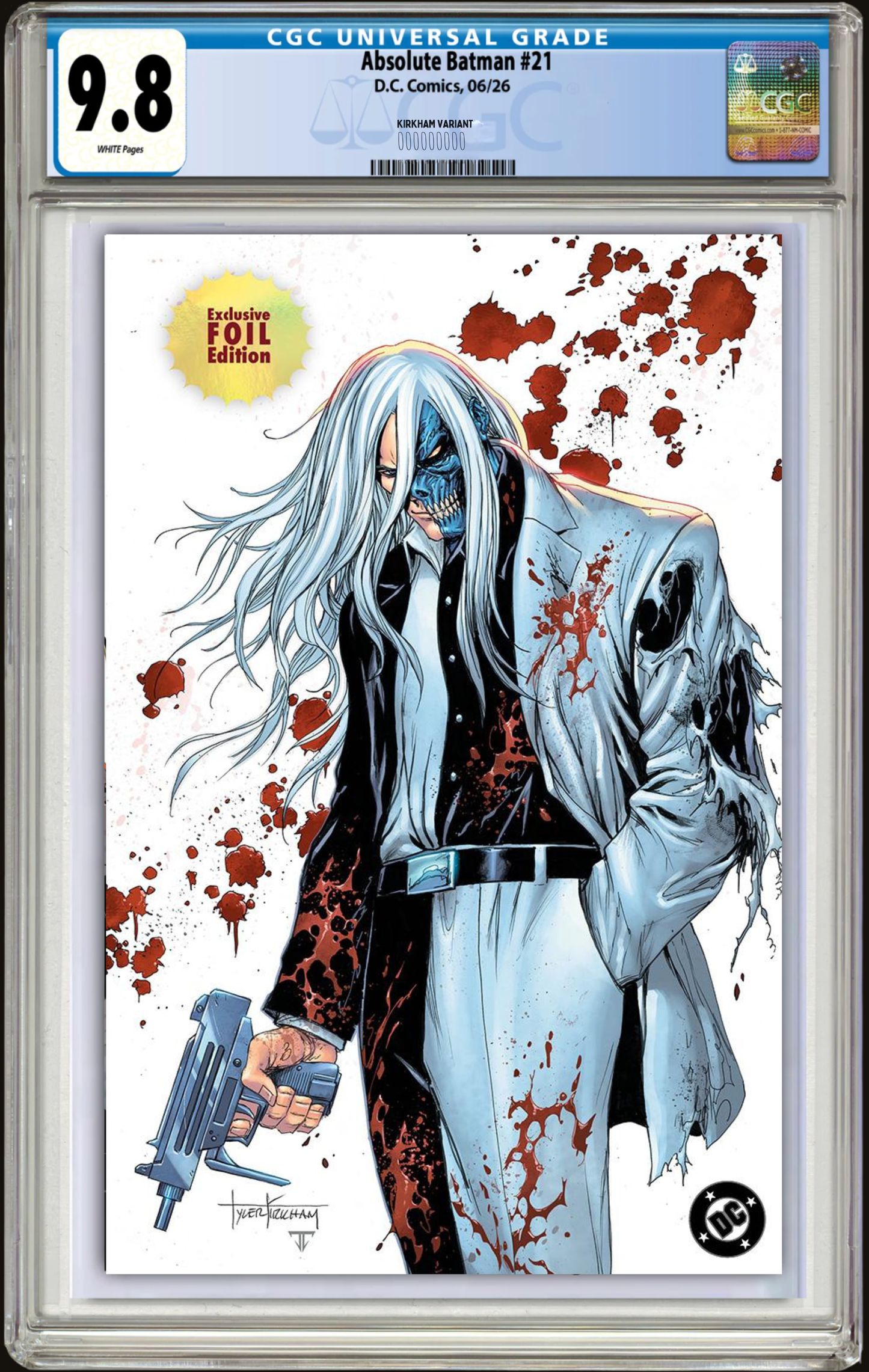 Absolute Batman #21 Tyler Kirkham Exclusive 2 Face (6/17)