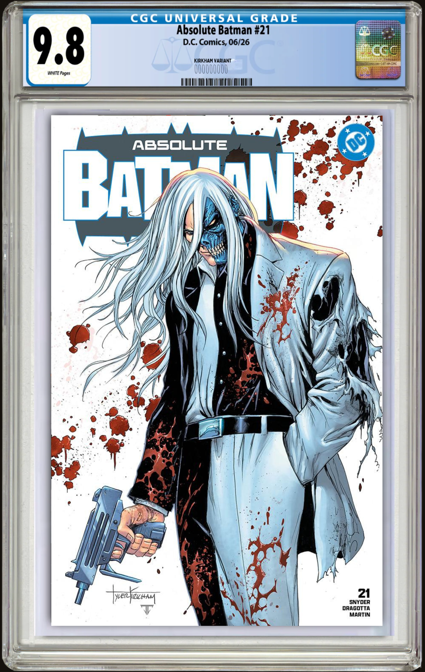 Absolute Batman #21 Tyler Kirkham Exclusive 2 Face (6/17)