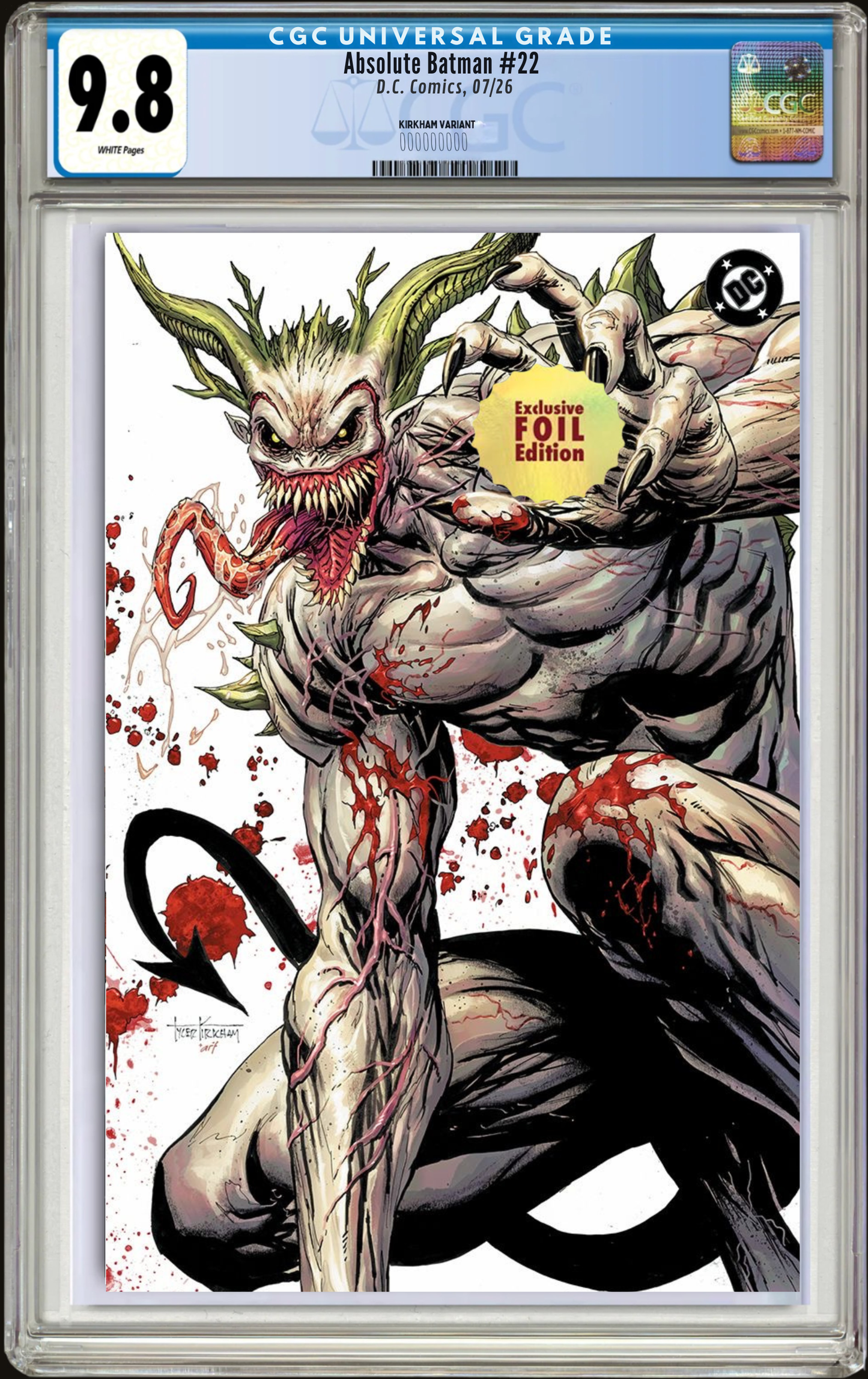 ABSOLUTE BATMAN #22 TYLER KIRKHAM EXCLUSIVE (7/08)