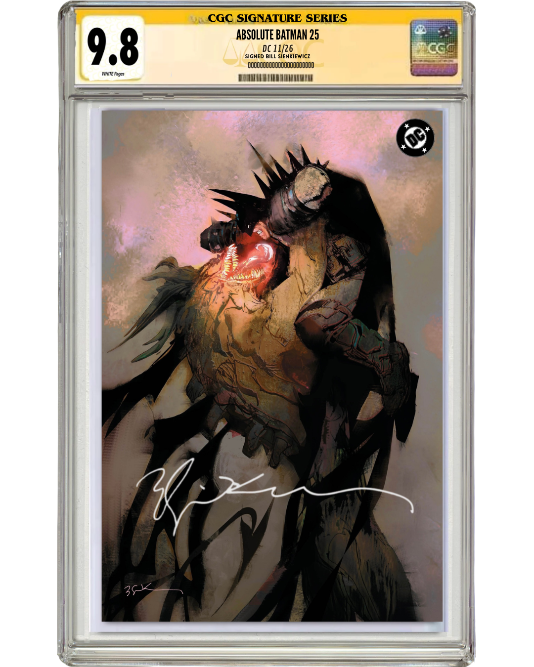Absolute Batman #25 Bill Sienkiewicz Exclusive (10/28)