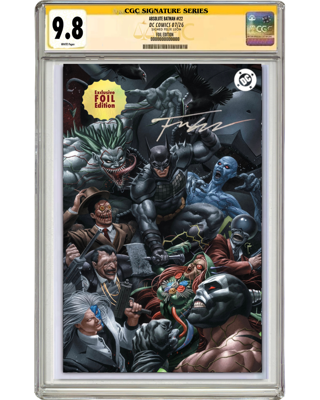 Absolute Batman #22 Felix Leon SDCC Exclusive (7/23)