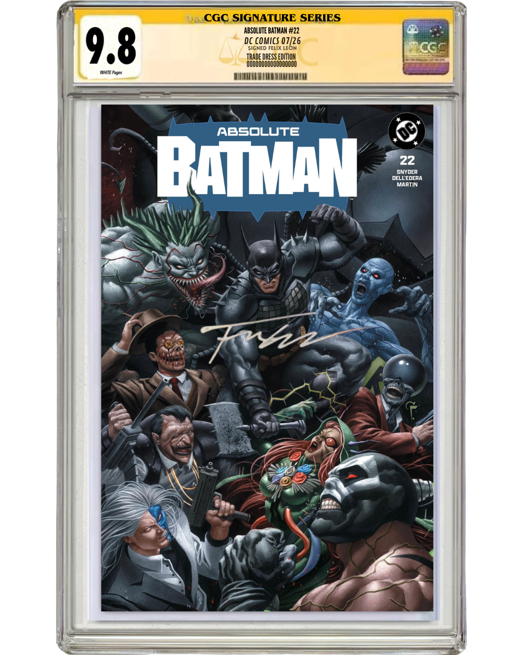 Absolute Batman #22 Felix Leon SDCC Exclusive (7/23)