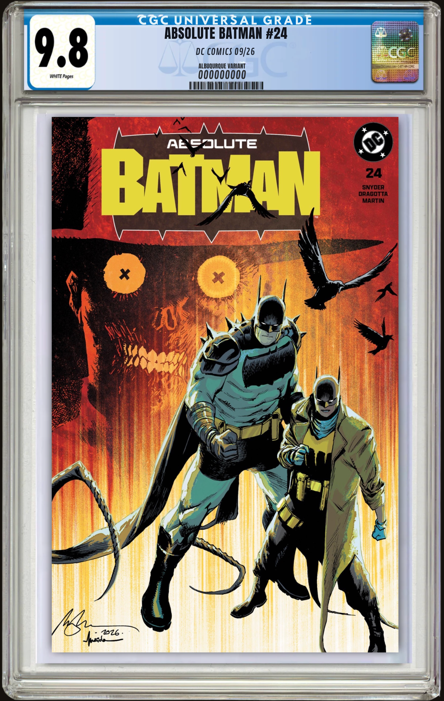 Absolute Batman #24 Rafael Albuqurque NYCC Exclusive (10/8)