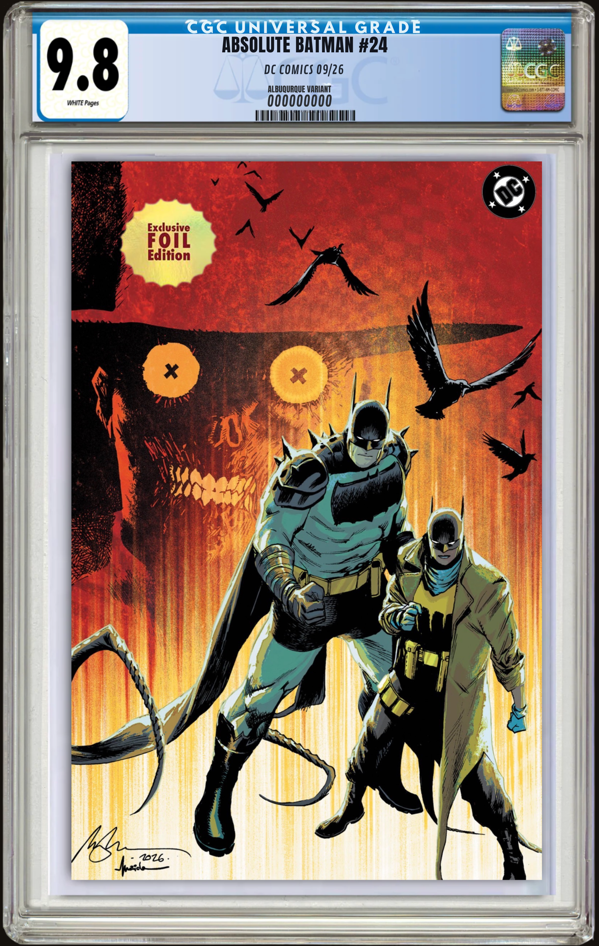 Absolute Batman #24 Rafael Albuqurque NYCC Exclusive (10/8)