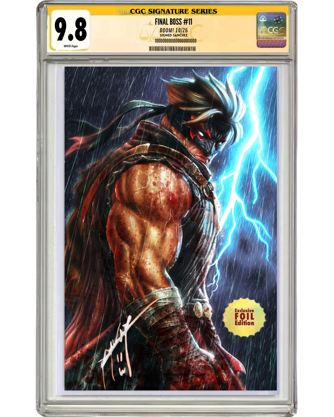 FINAL BOSS #11 DAVID SANCHEZ EXCLUSIVE (10/28)