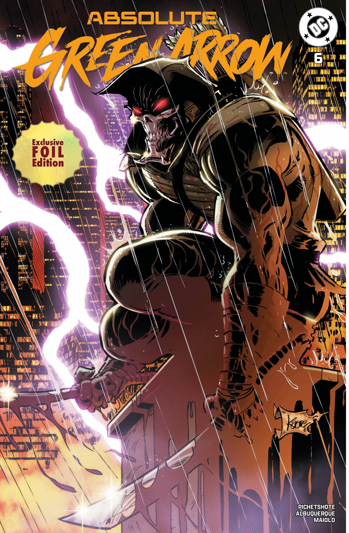 ABSOLUTE GREEN ARROW #6 KAARE ANDREWS EXCLUSIVE (10/21)