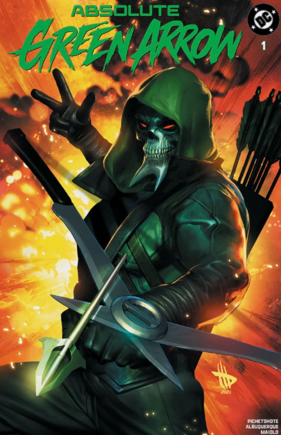 Absolute Green Arrow #1 Dave Wilkins Exclusive (5/20/26)