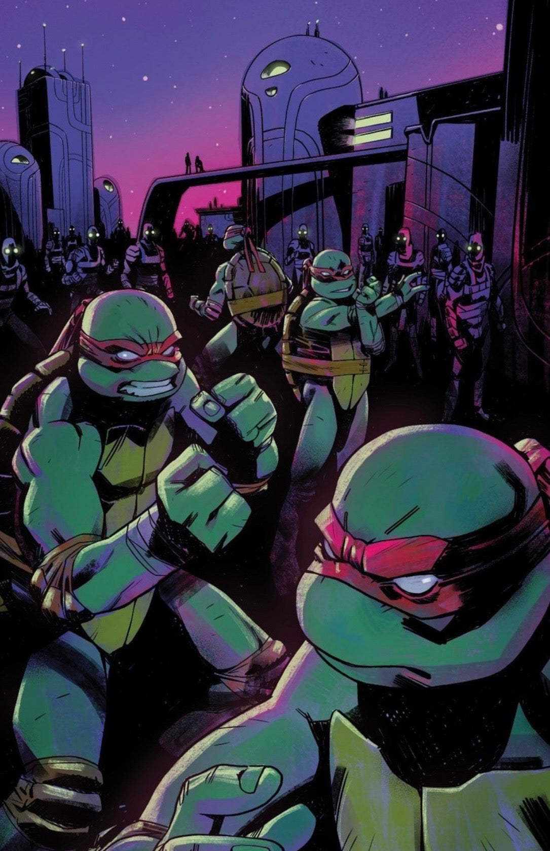 Teenage Mutant Ninja Turtles: Journeys #6 Duncan Virgin Exclusive LTD 150