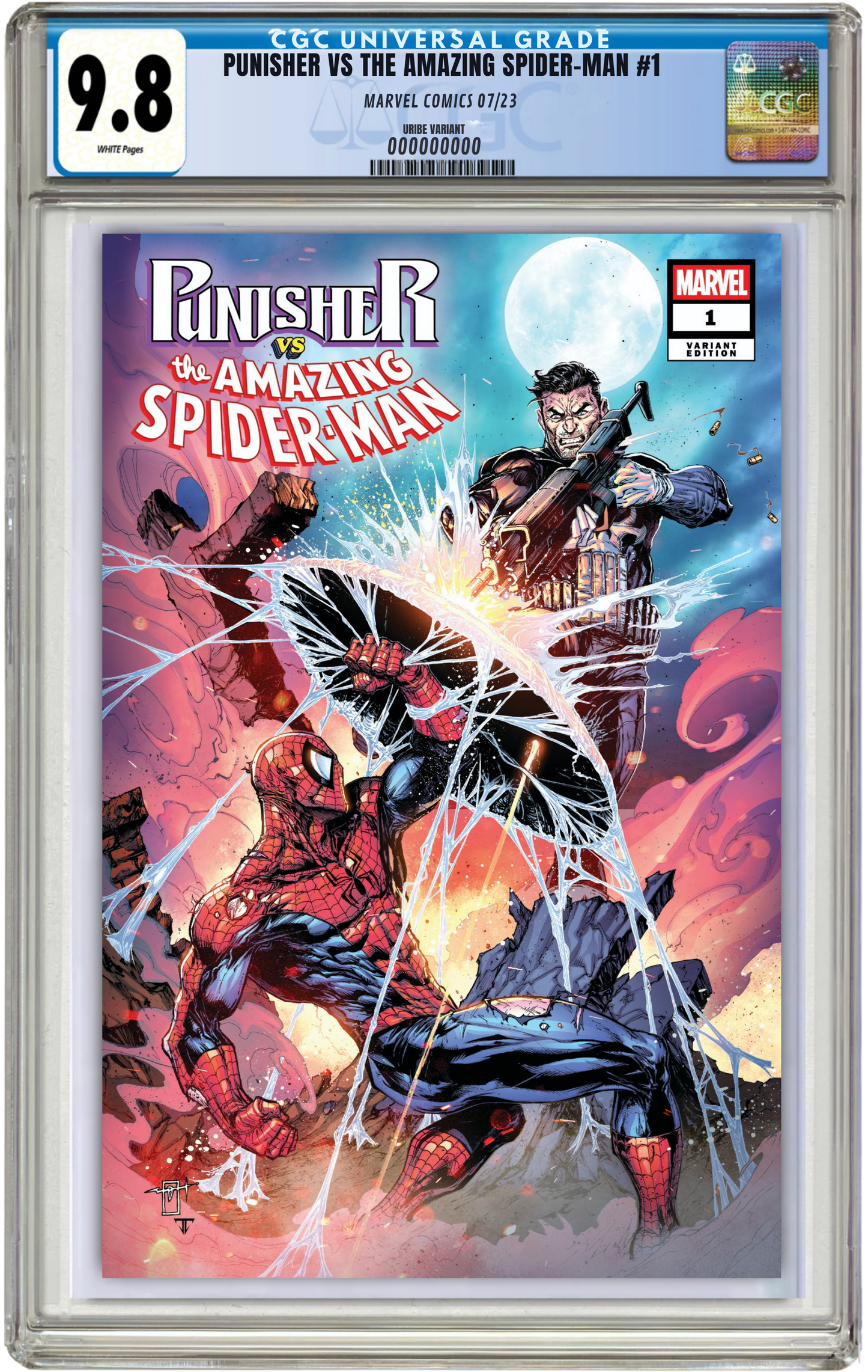 Punisher vs The Amazing Spider-Man #1 Jonathan Uribe SDCC Exclusive (7/23)