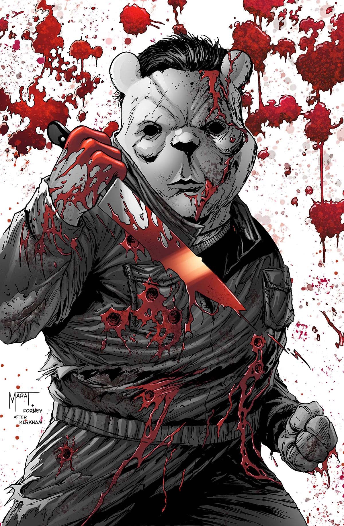 Do You Pooh Mike Meyers Black White & Blood (10/28)
