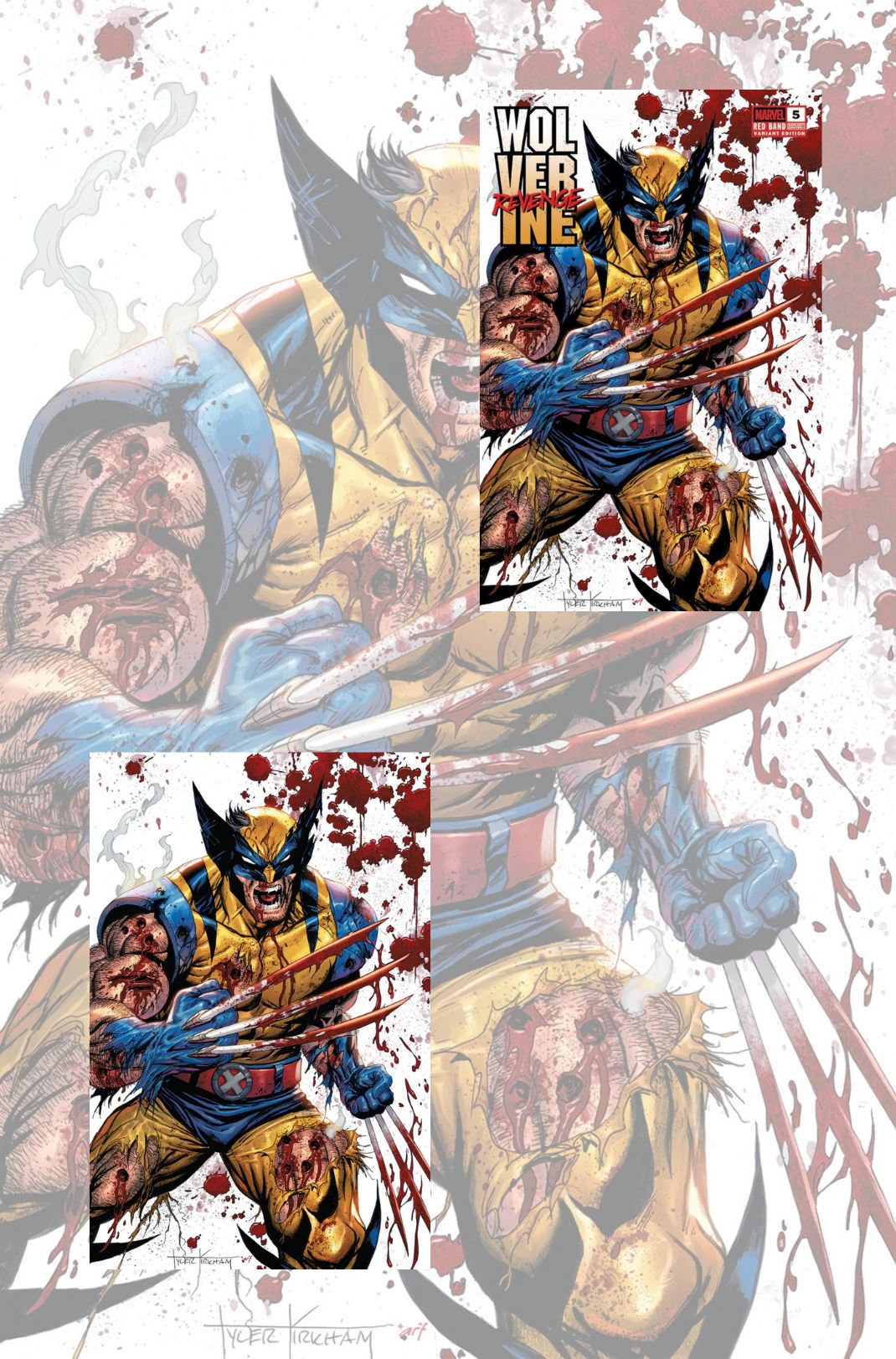 Wolverine Revenge #5 Red Band Tyler Kirkham Exclusive