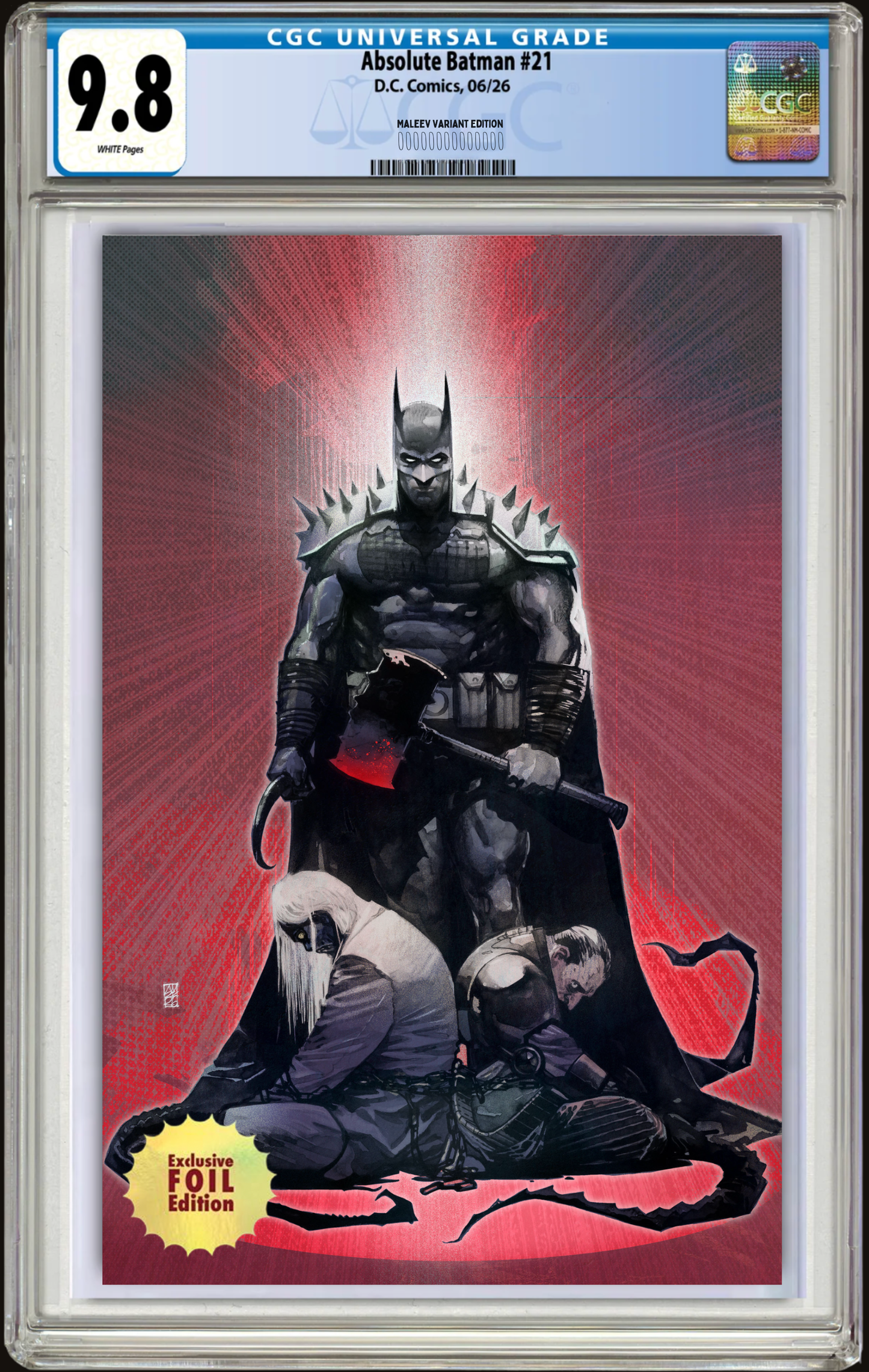 Absolute Batman #21 Alex Maleev Exclusive (6/17)