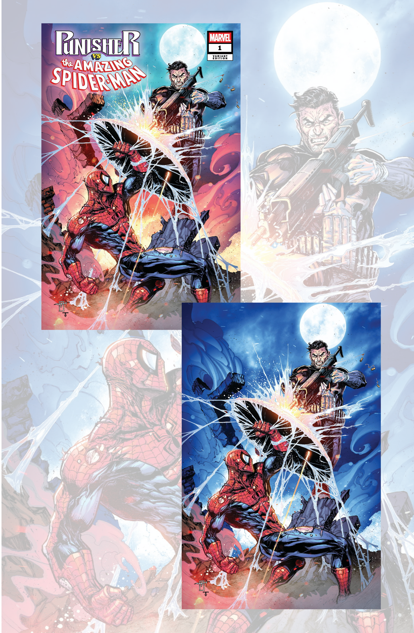 Punisher vs The Amazing Spider-Man #1 Jonathan Uribe SDCC Exclusive (7/23)