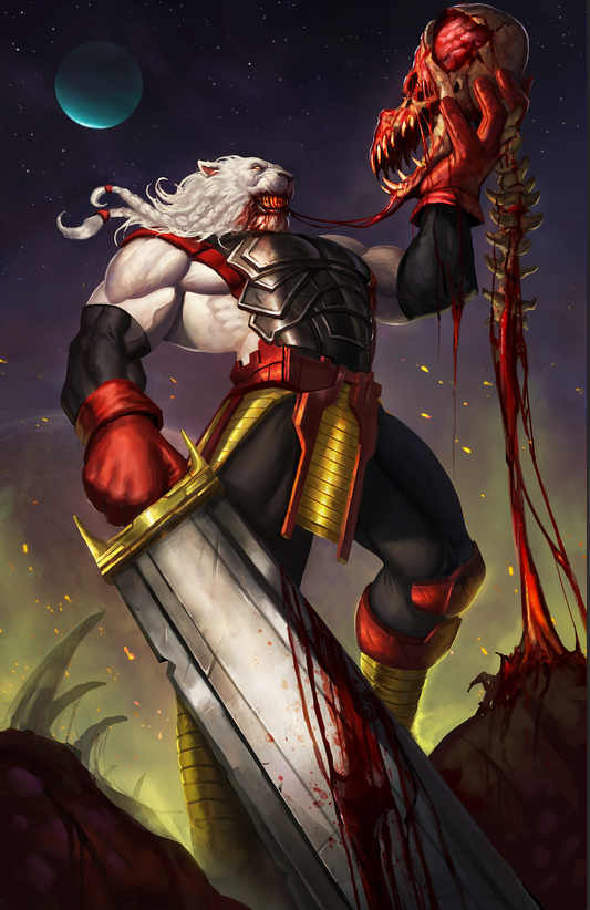 Battle Beast #5 Aaron Bartling Foil Exclusive